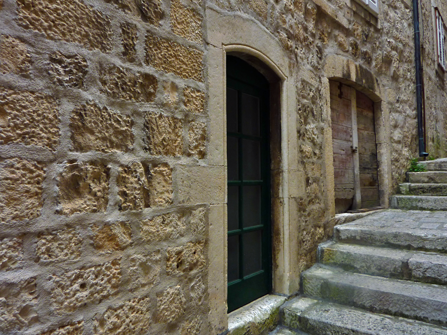 Rustic Buildings in Korcula
